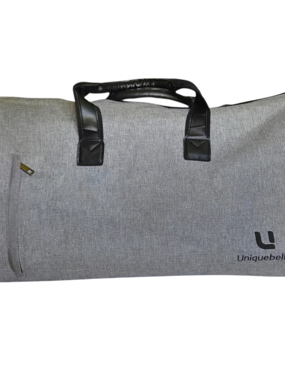 Uniquebell 45L Convertible Garment Bag Duffel Gray Travel Weekender Suit Carrier